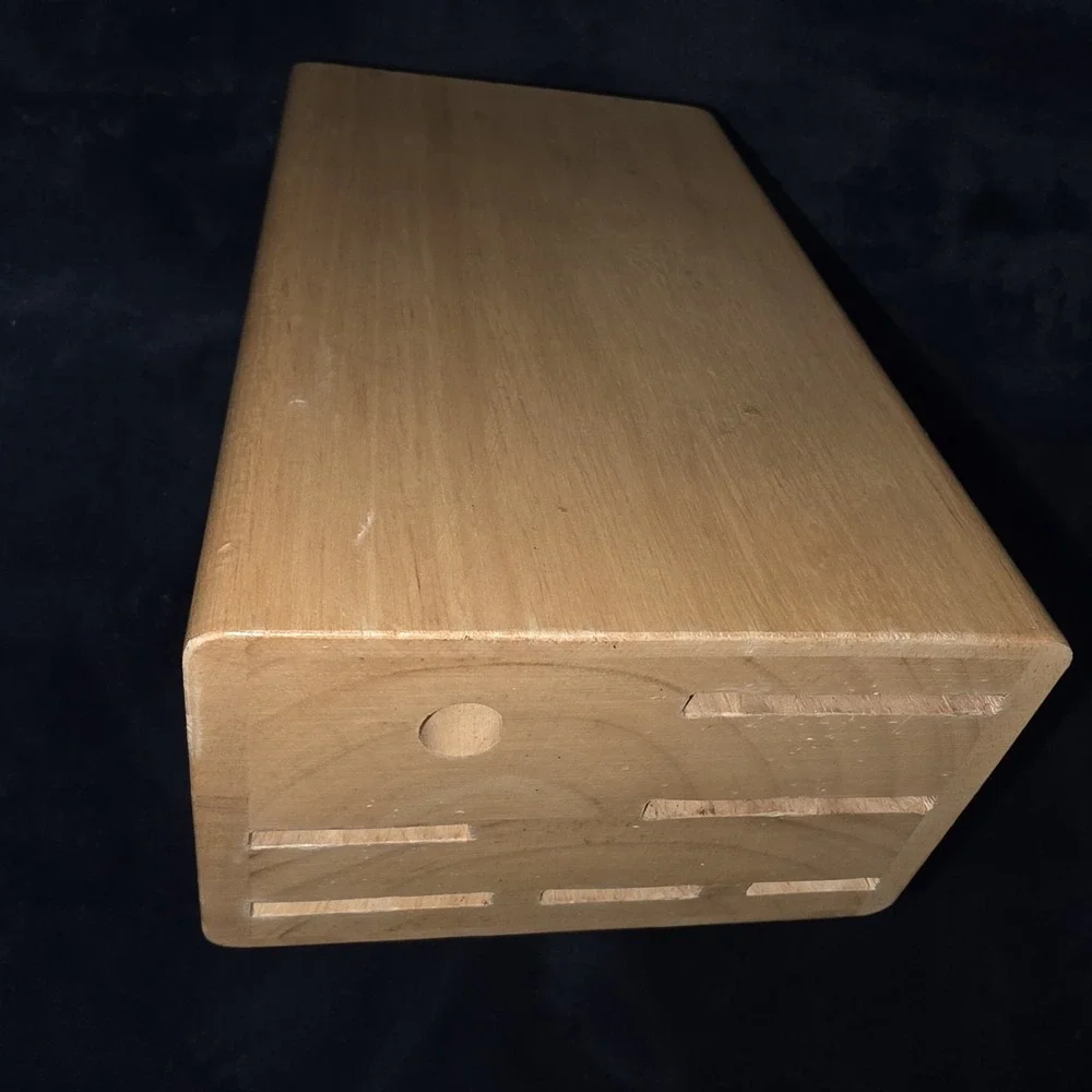 Food Network Blonde Wood‎ 14 Slot Knife Block
